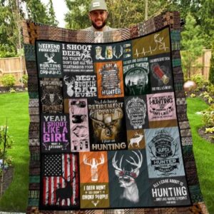Hunting Quilt Blanket Ver 1  Quilt